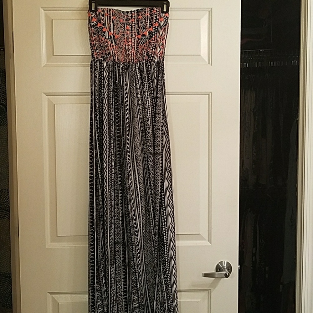 Aztech maxi dress